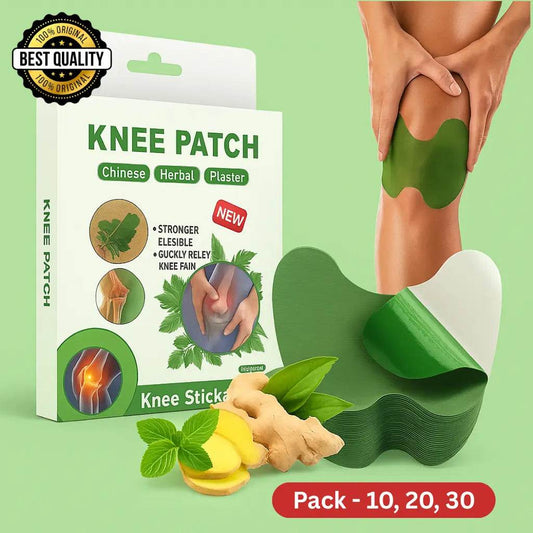 Natural Herbal Joint Pain Relief Patches 🌿 Deep Relief for Knee, Back & Shoulder Pain (Pack of 10, 20, 30)